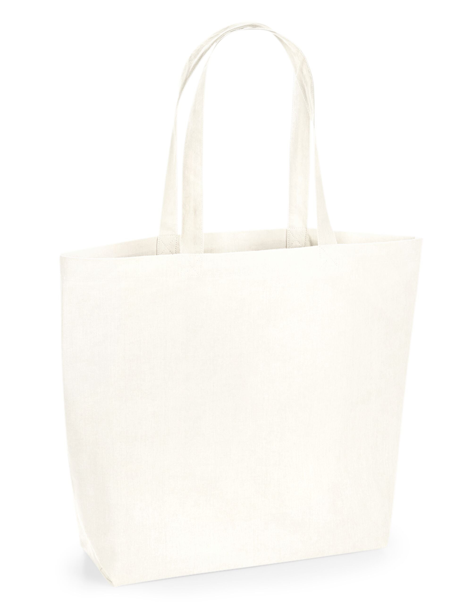 Westford Mill Org Dyed Maxi Bag 4 Life w285 - Sea Salt O S - Customisable Bags