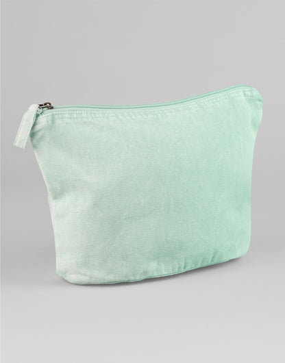 Westford Mill Garment Dyed Accessory Bag W340 - Vintage Aqua O S - Customisable Bags