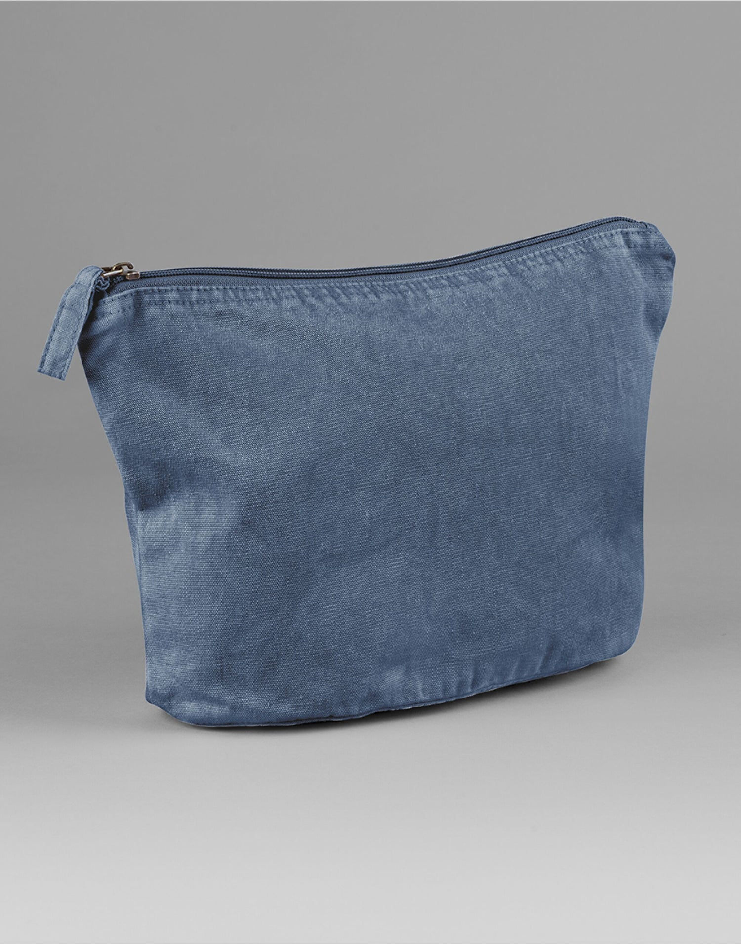 Westford Mill Garment Dyed Accessory Bag W340 - Vintage Denim O S - Customisable Bags