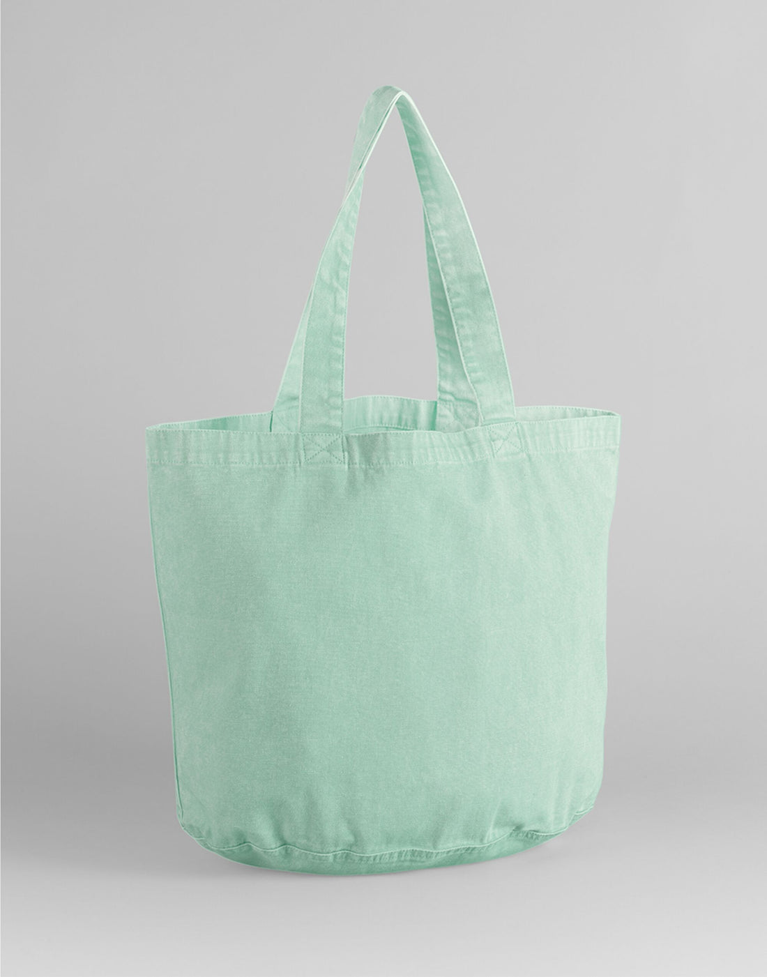 Westford Mill Garment Dyed Shopper W345 - Vintage Aqua O S - Customisable Bags