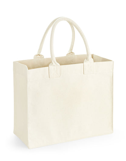Westford Mill Resort Canvas Bag w608 - Natural O S - Customisable Bags
