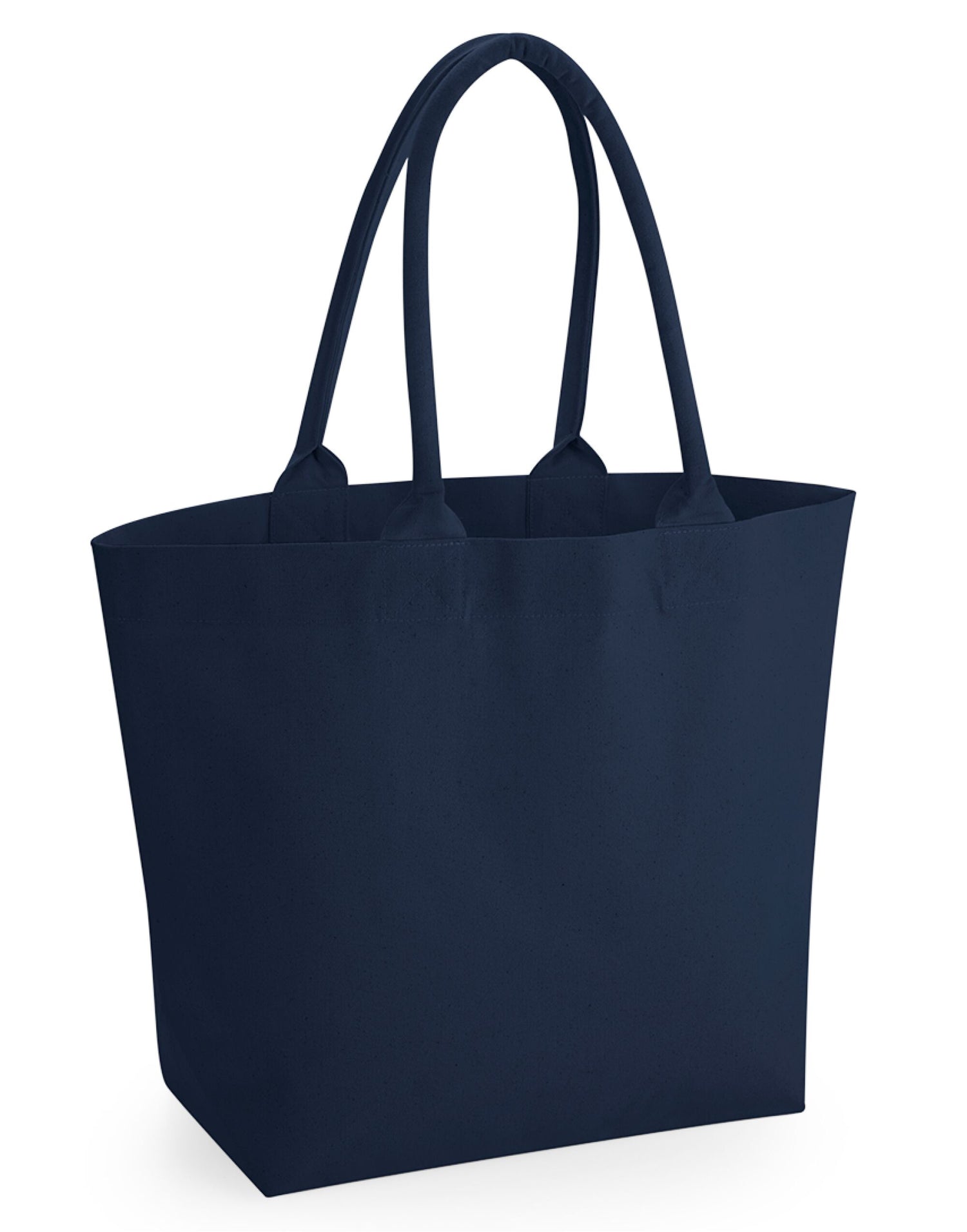Westford Mill Fairtrade Cotton Deck Bag w626 - French Navy O S - Customisable Bags