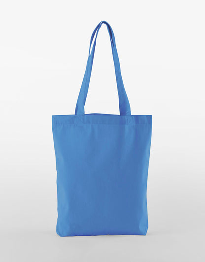 Westford Mill EarthAware Org Twill Tote w691 - Cornflower Blue O S - Customisable Bags