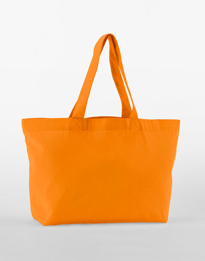 Westford Mill EarthAware Twill Shopper w695 - Orange O S - Customisable Bags