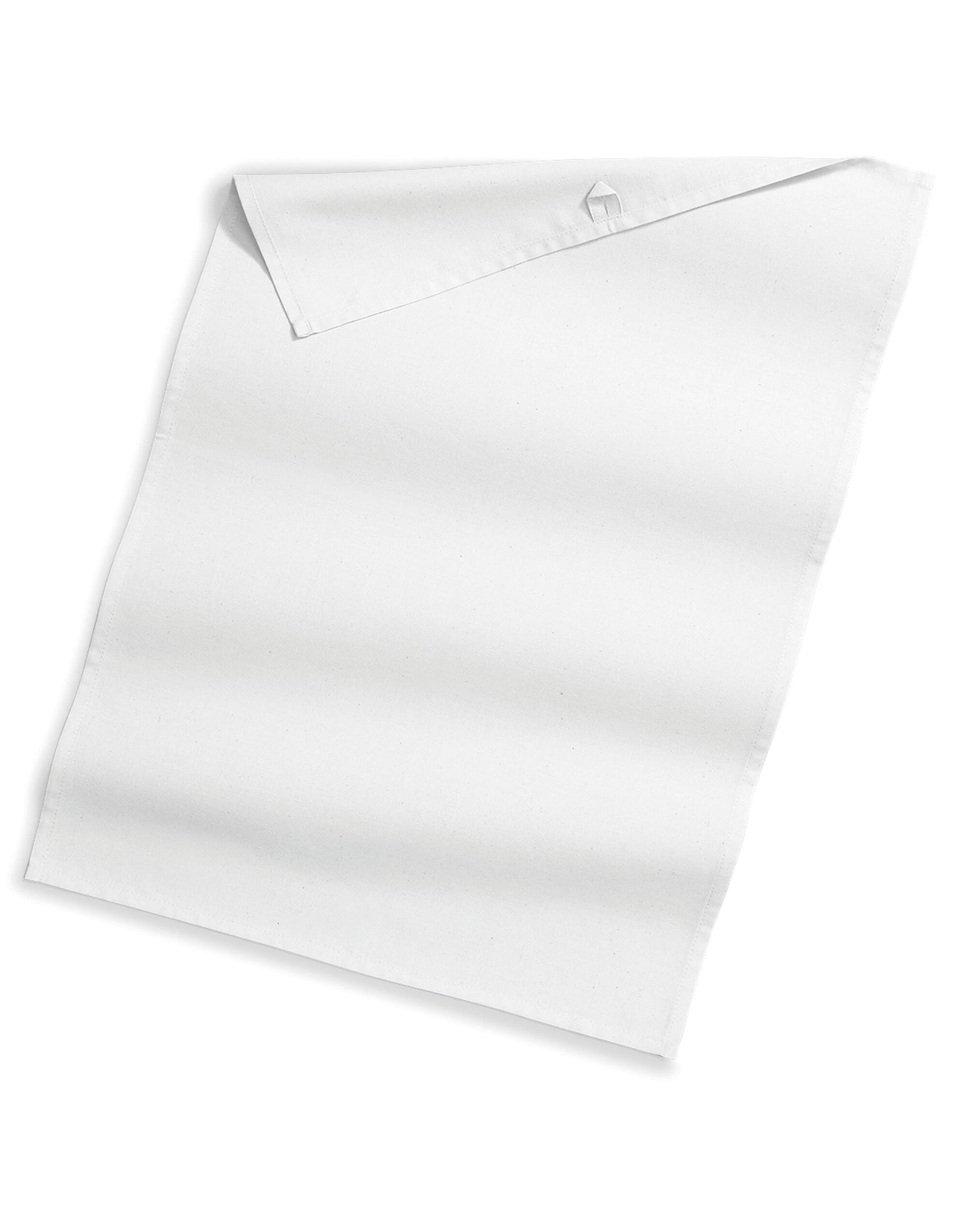 Westford Mill Organic Cotton Tea Towel w710 - White O S - Customisable Accessories