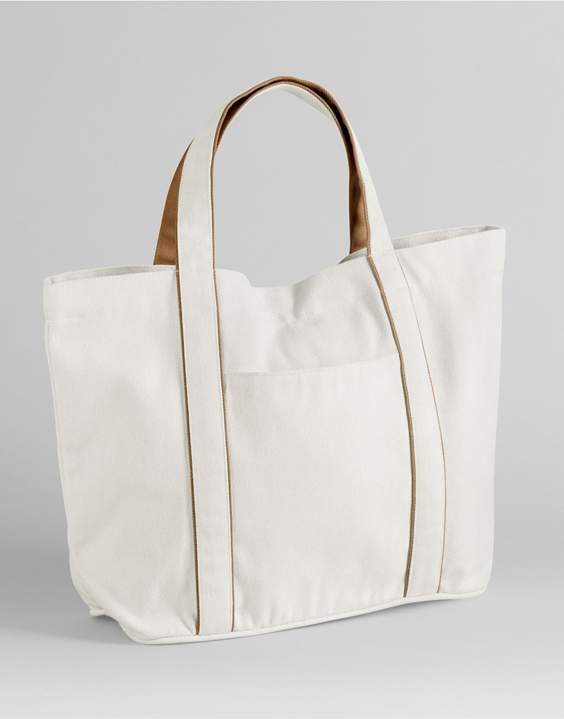 Westford Mill Courtside Medium Tote W950 - Soft White Caramel O S - Customisable Bags