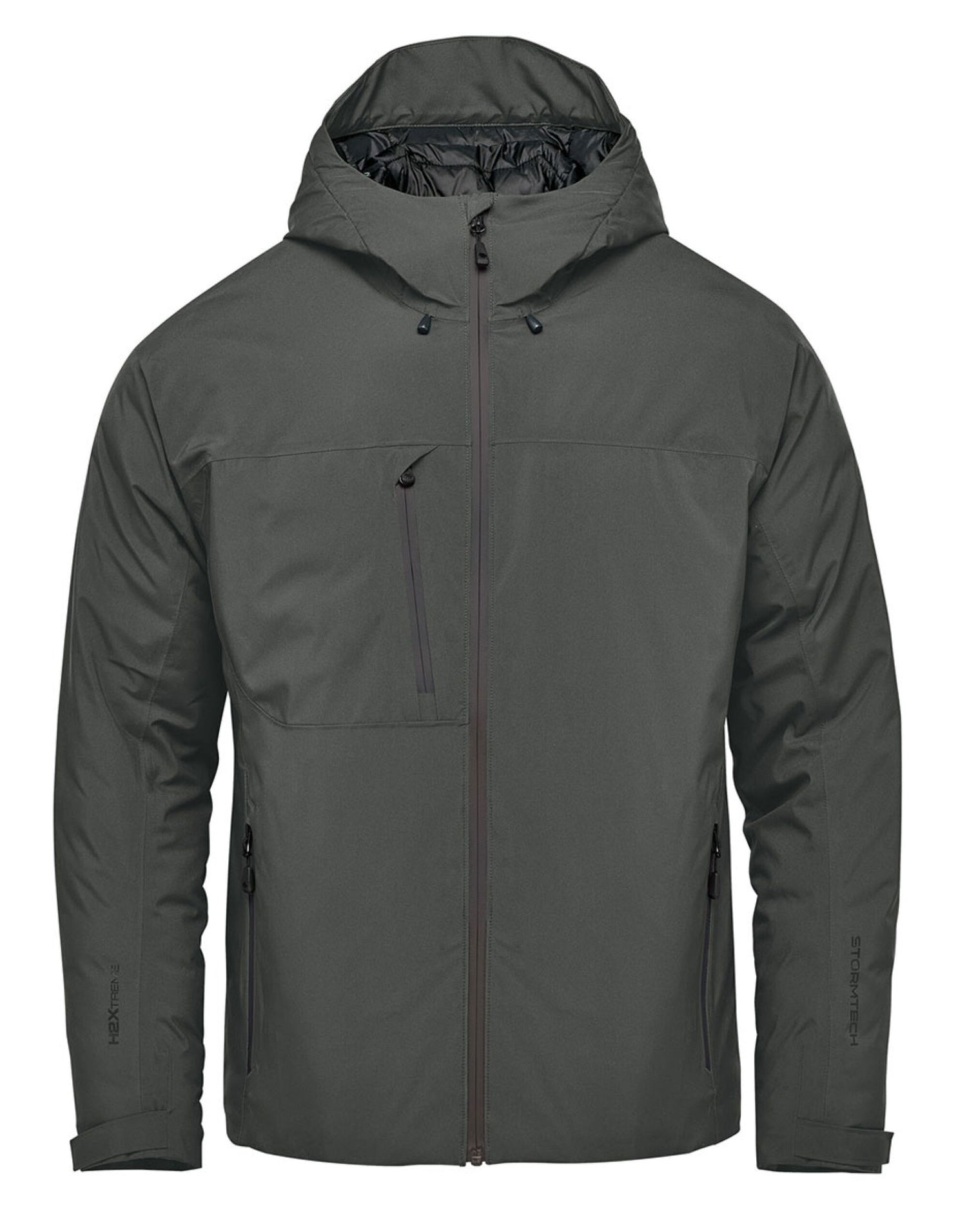 Stormtech Mens Nostromo Thermal Shell x-2 - Graphite Grey Black - Customisable Jacket