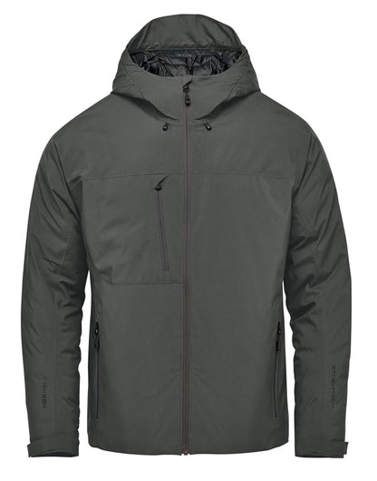 Stormtech Mens Nostromo Thermal Shell x-2 - Graphite Grey Black - Customisable Jacket