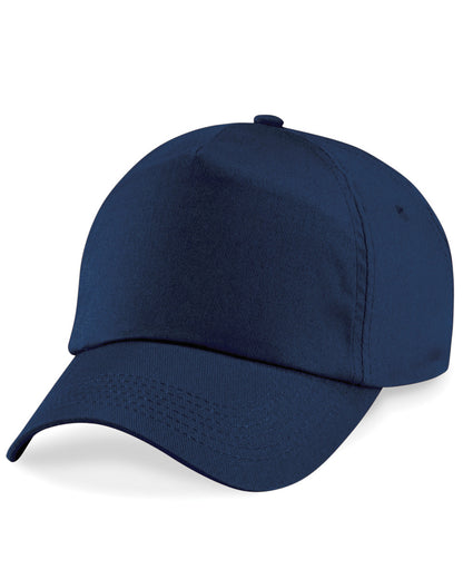 Beechfield Original 5 Panel Cap B10 - French Navy O S - Customisable Caps