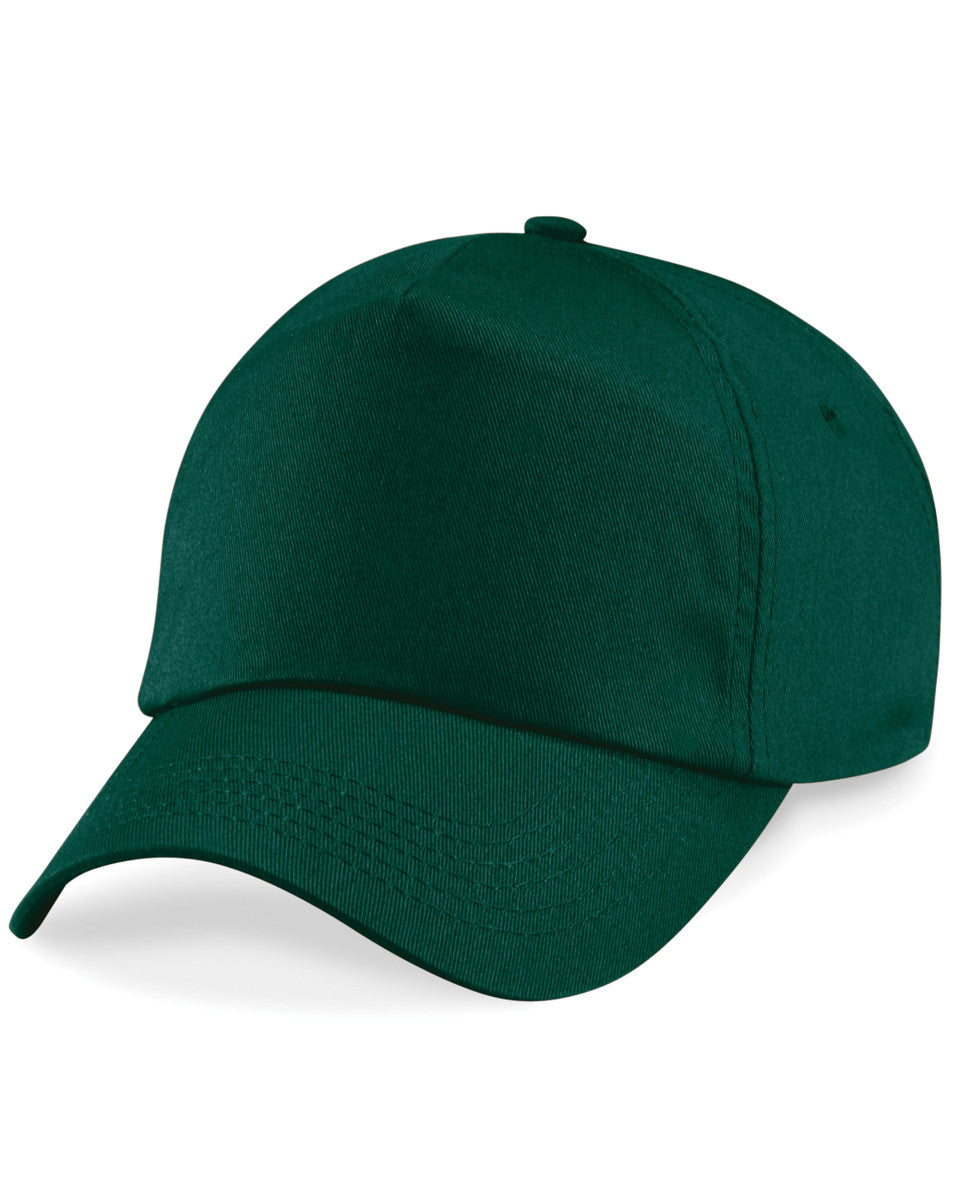 Beechfield Original 5 Panel Cap B10 - Bottle Green O S - Customisable Caps