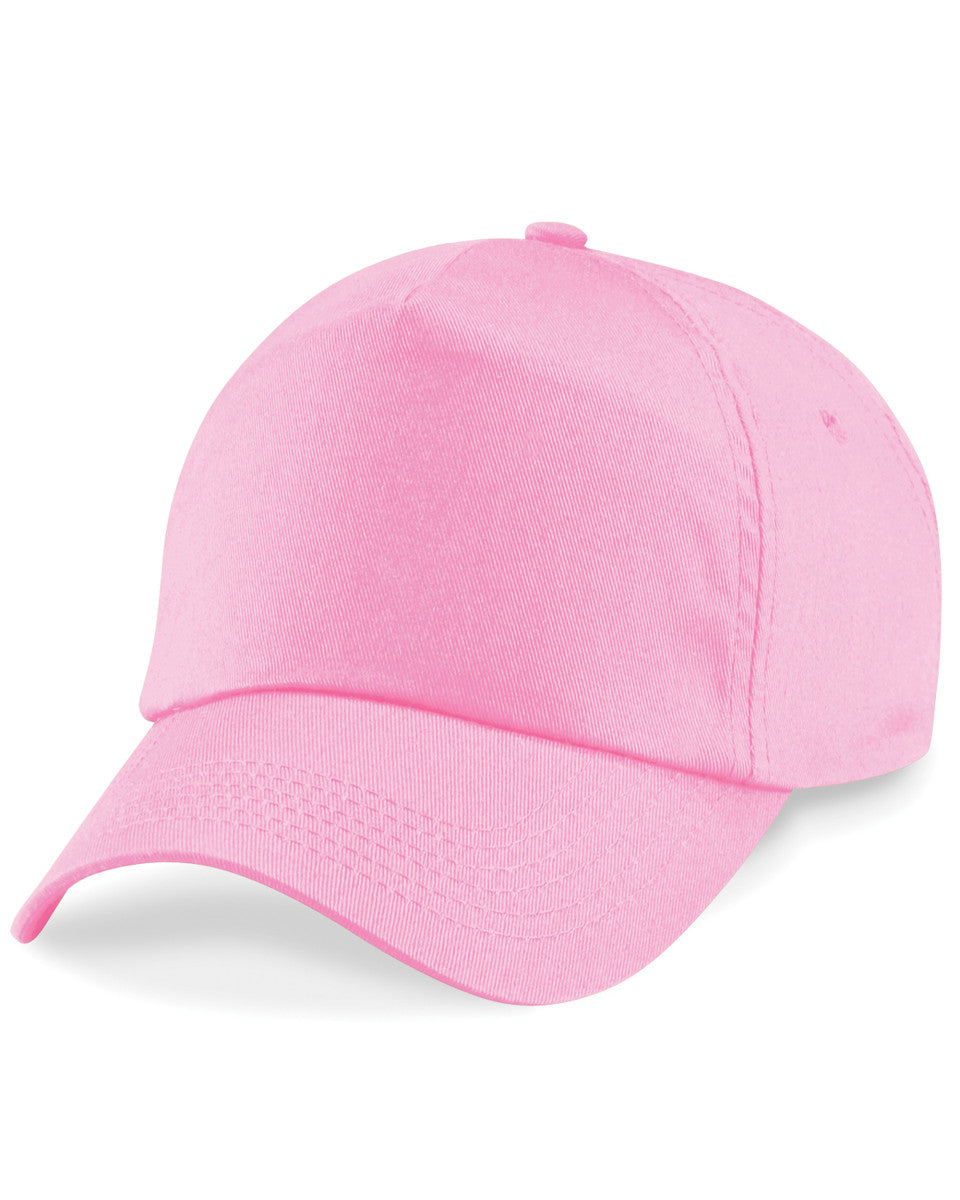 Beechfield Original 5 Panel Cap B10 - Classic Pink O S - Customisable Caps