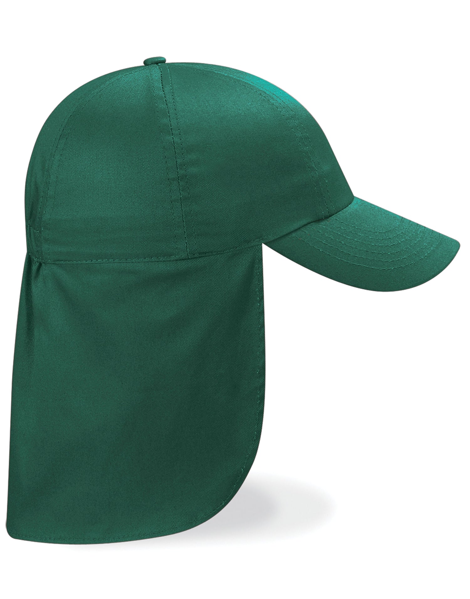Beechfield Junior Legionnaire Style Cap B11B - Bottle Green O S - Customisable Caps