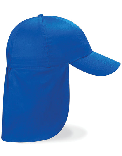 Beechfield Junior Legionnaire Style Cap B11B - Bright Royal O S - Customisable Caps