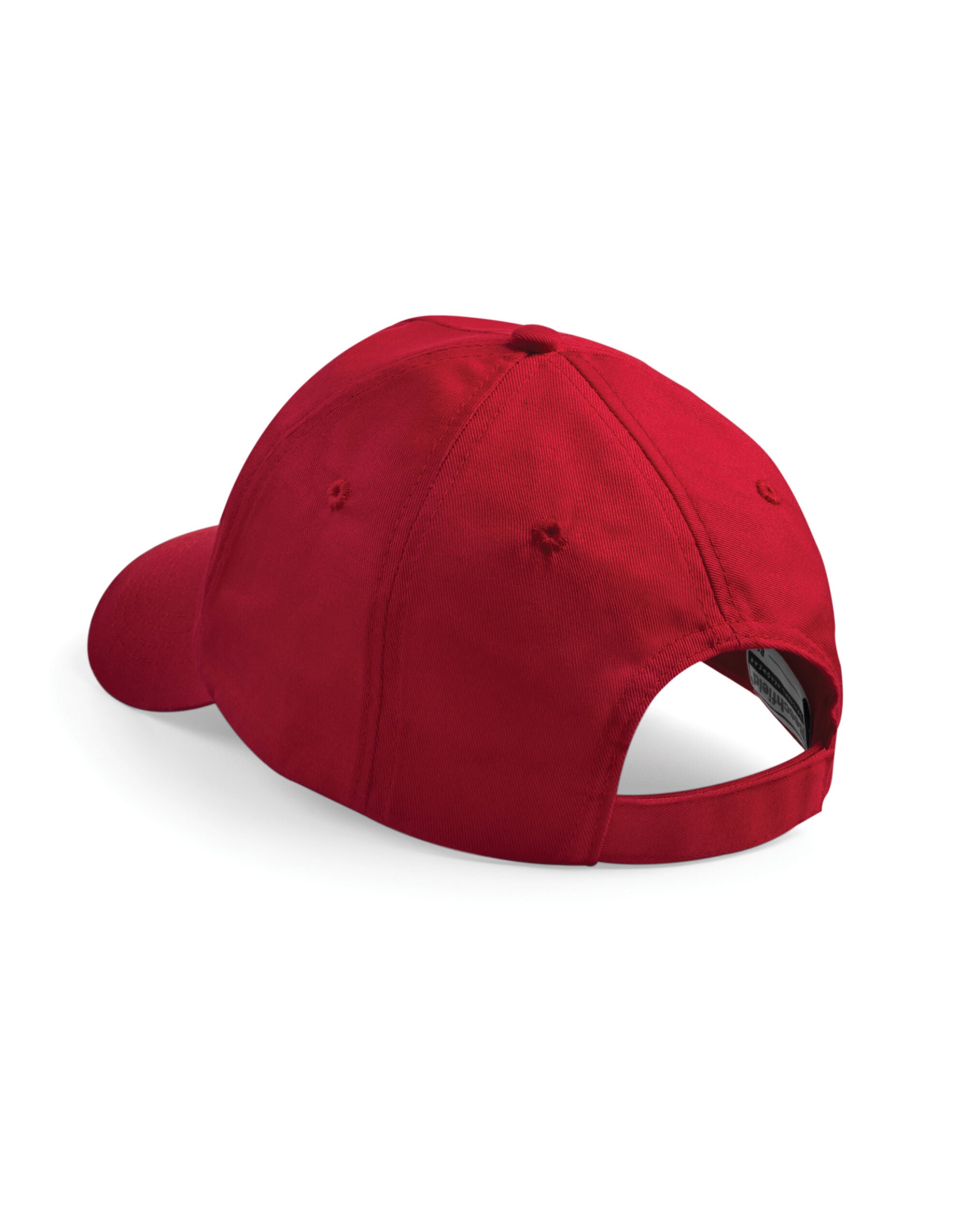 Beechfield Ultimate 5 Panel Cap B15 - Classic Red O S - Customisable Caps