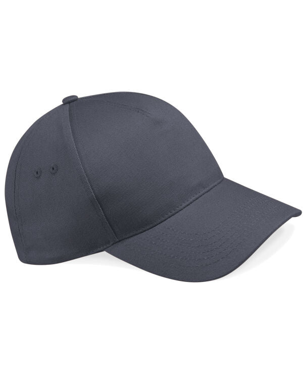 Beechfield Ultimate 5 Panel Cap B15 - Graphite O S - Customisable Caps