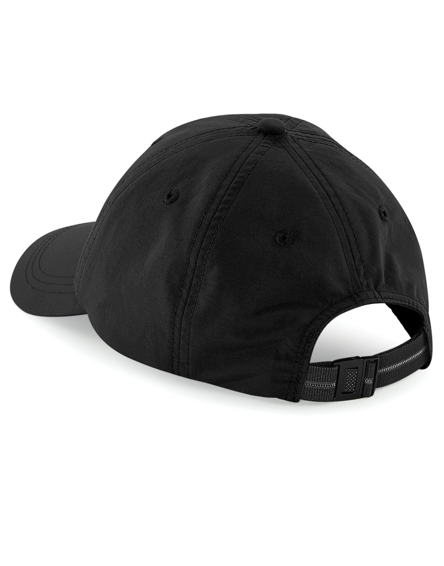 Beechfield Outdoor 6 Panel Cap B187 - Black O S - Customisable Caps