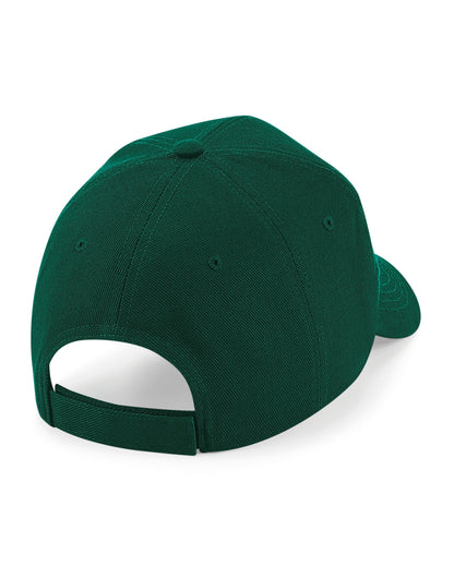 Beechfield Ultimate 6 Panel Cap B18 - Bottle Green O S - Customisable Caps