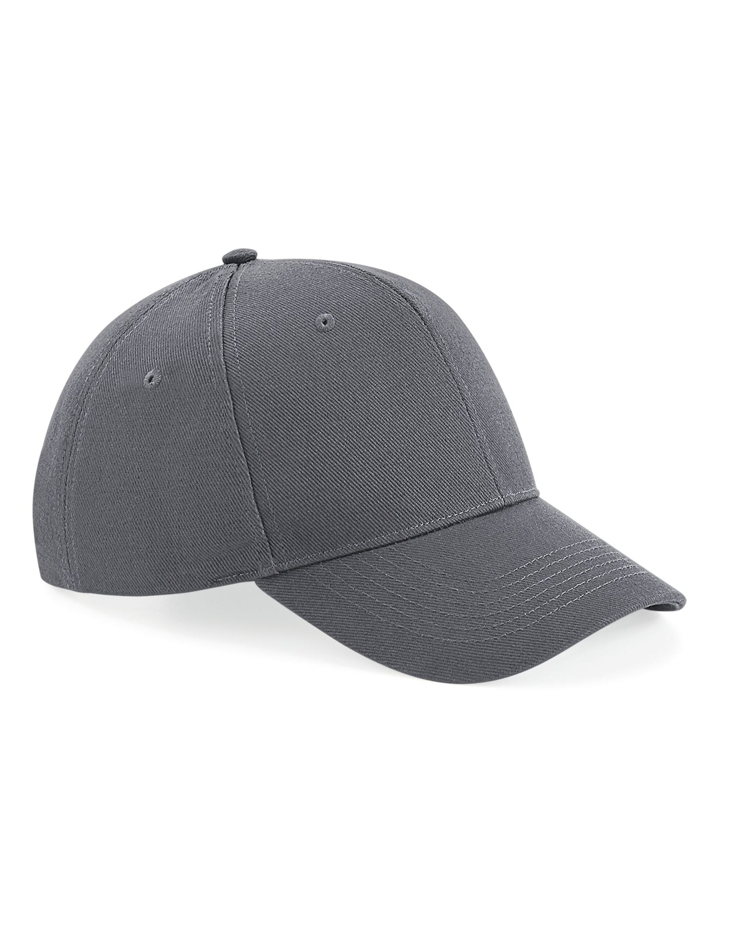 Beechfield Ultimate 6 Panel Cap B18 - Graphite O S - Customisable Caps