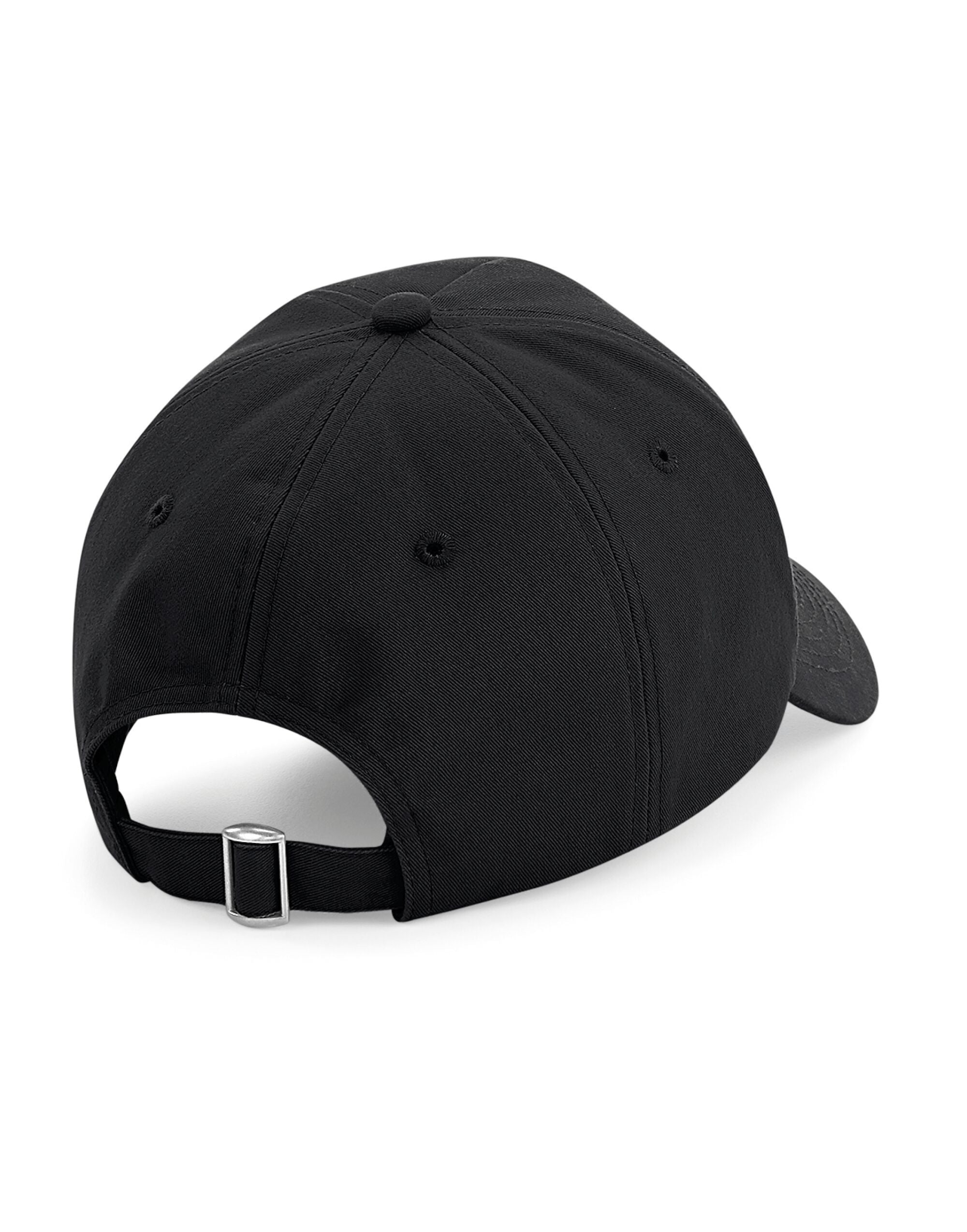 Beechfield Authentic 5 Panel Cap B25 - Black O S - Customisable Caps