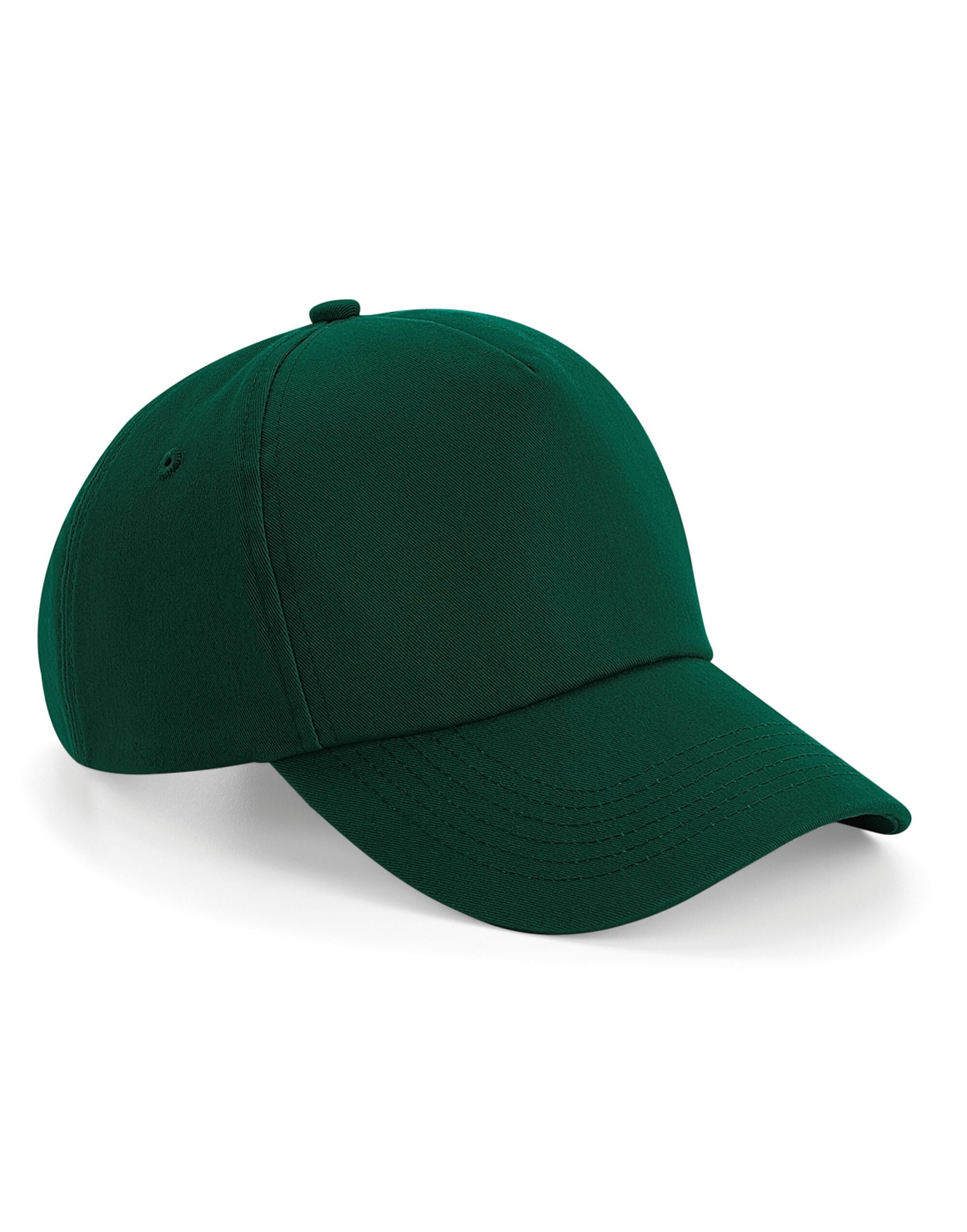 Beechfield Authentic 5 Panel Cap B25 - Bottle Green O S - Customisable Caps