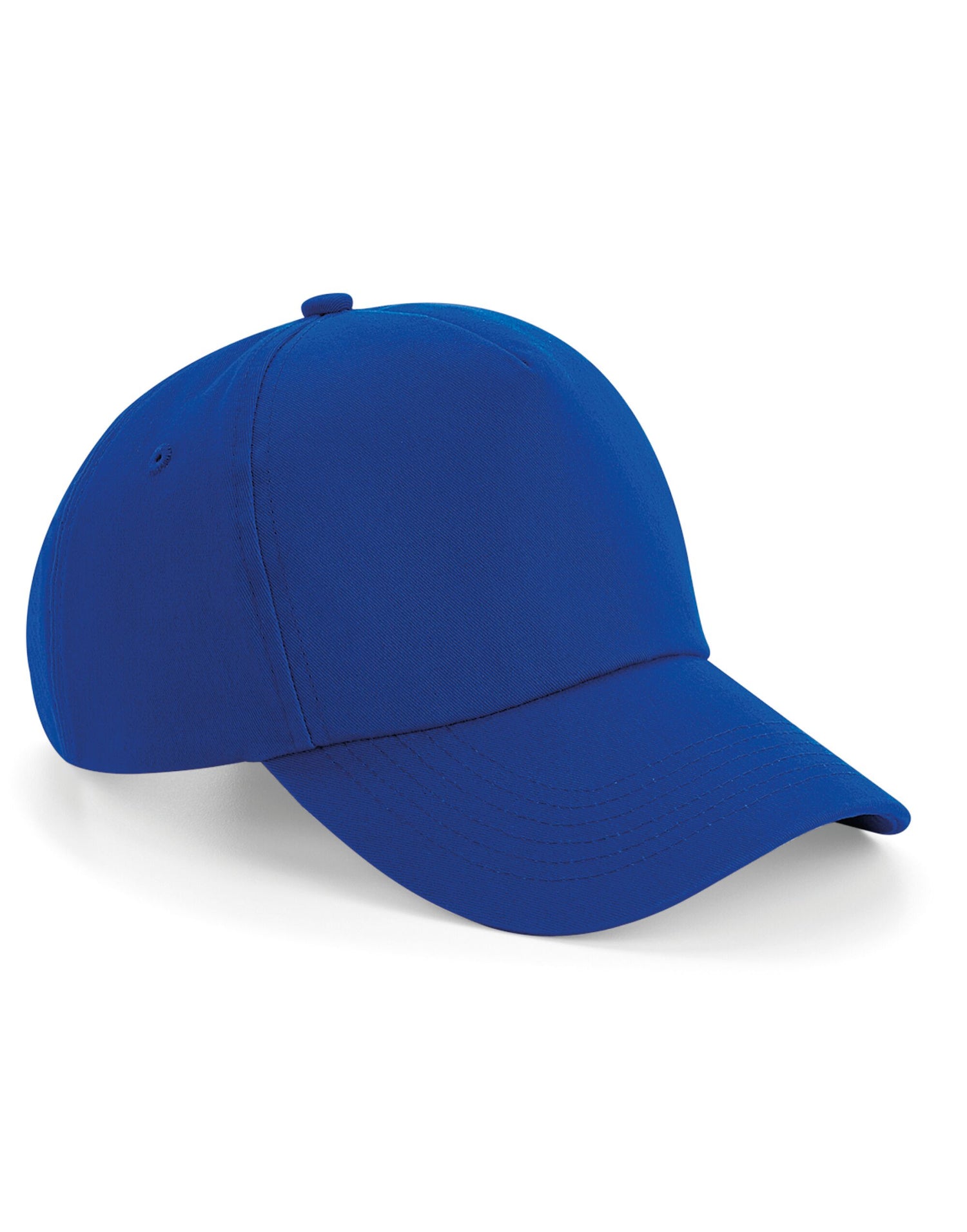Beechfield Authentic 5 Panel Cap B25 - Bright Royal O S - Customisable Caps