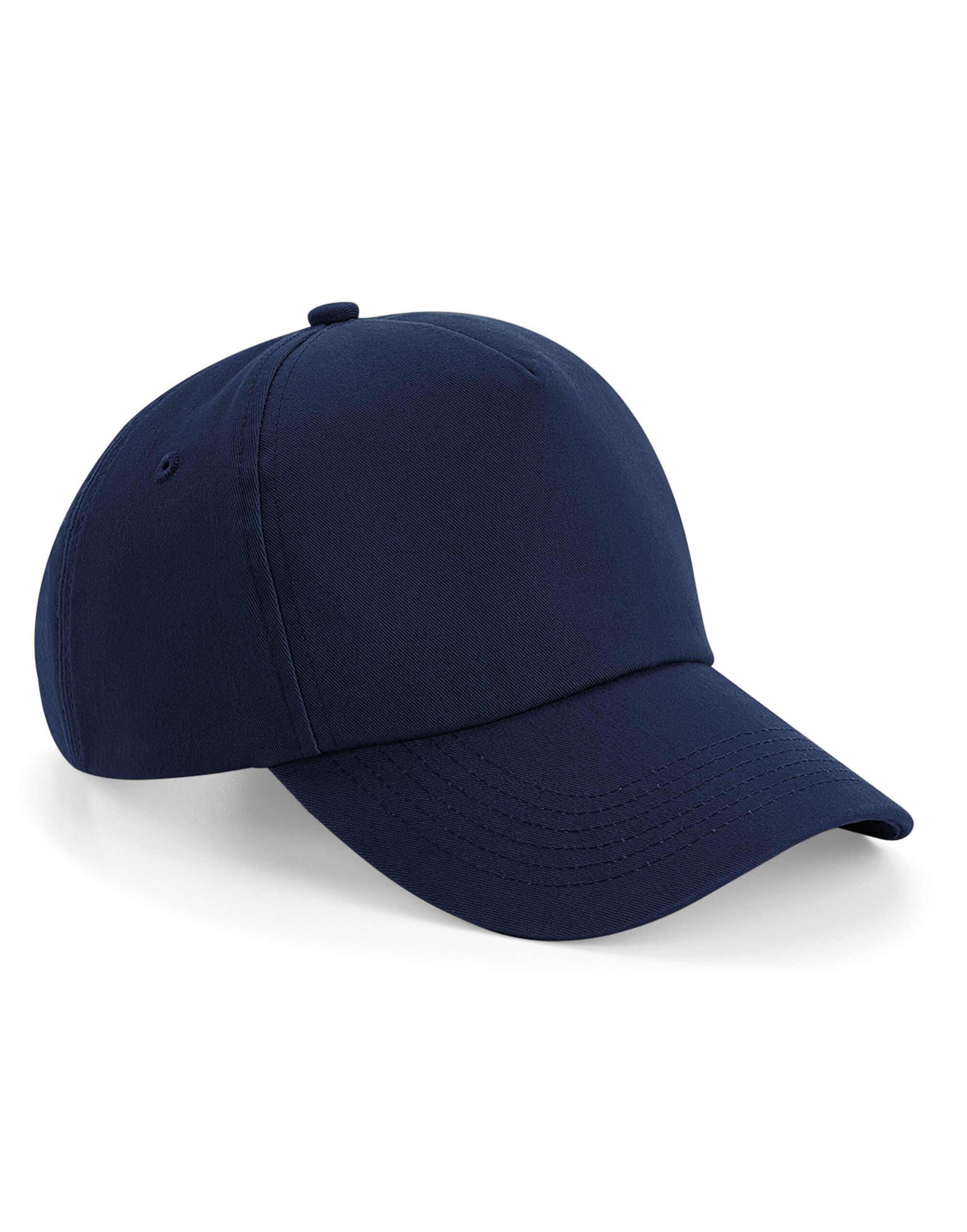 Beechfield Authentic 5 Panel Cap B25 - French Navy O S - Customisable Caps