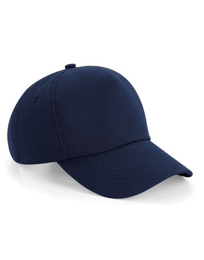 Beechfield Authentic 5 Panel Cap B25 - French Navy O S - Customisable Caps
