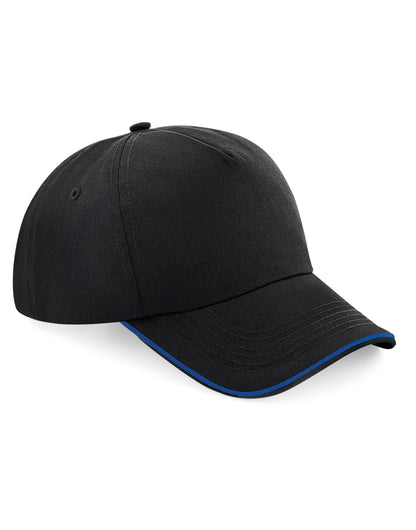 Beechfield Authentic 5 Panel Piped Peak B25C - - Customisable Caps