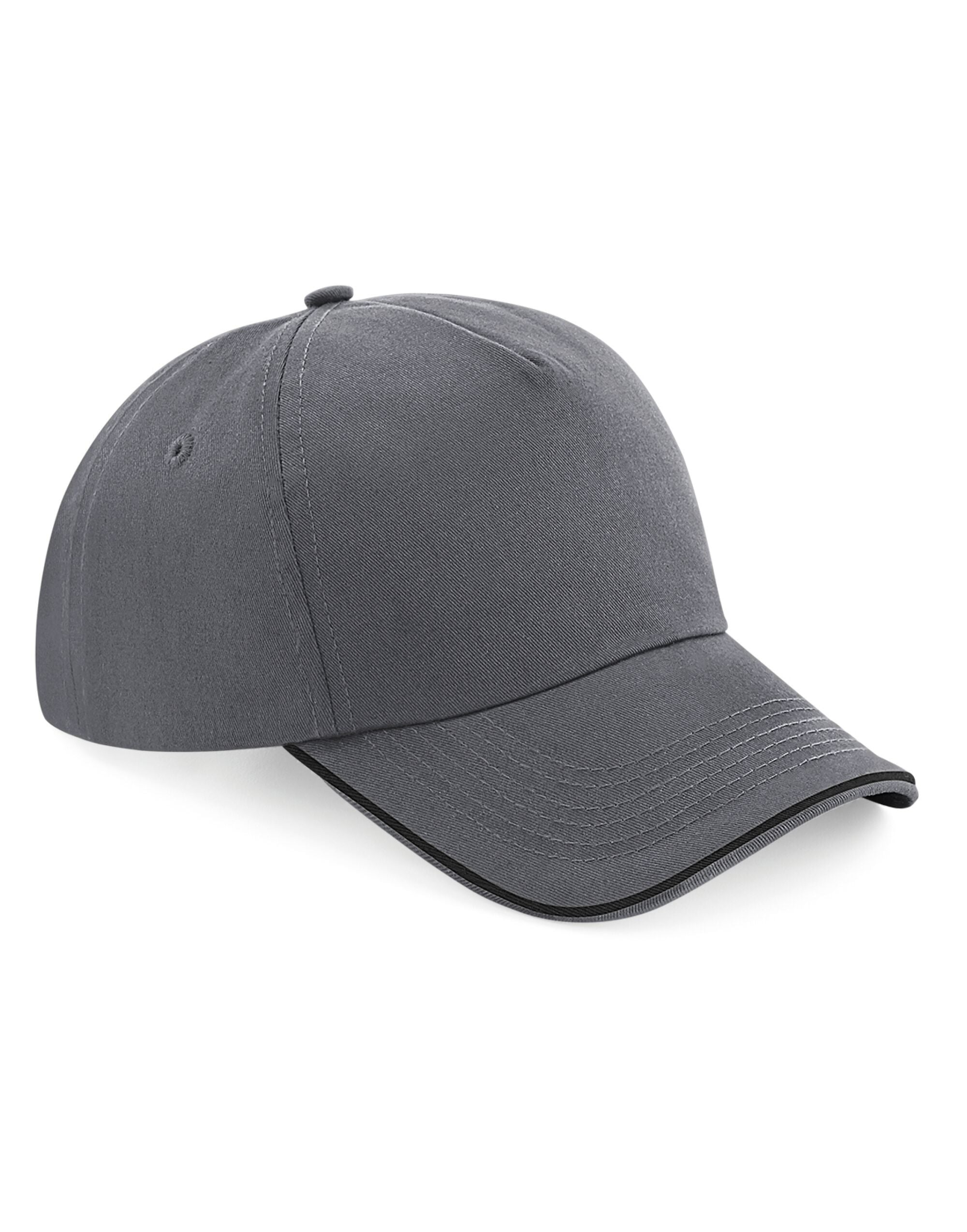 Beechfield Authentic 5 Panel Piped Peak B25C - - Customisable Caps
