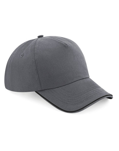 Beechfield Authentic 5 Panel Piped Peak B25C - - Customisable Caps