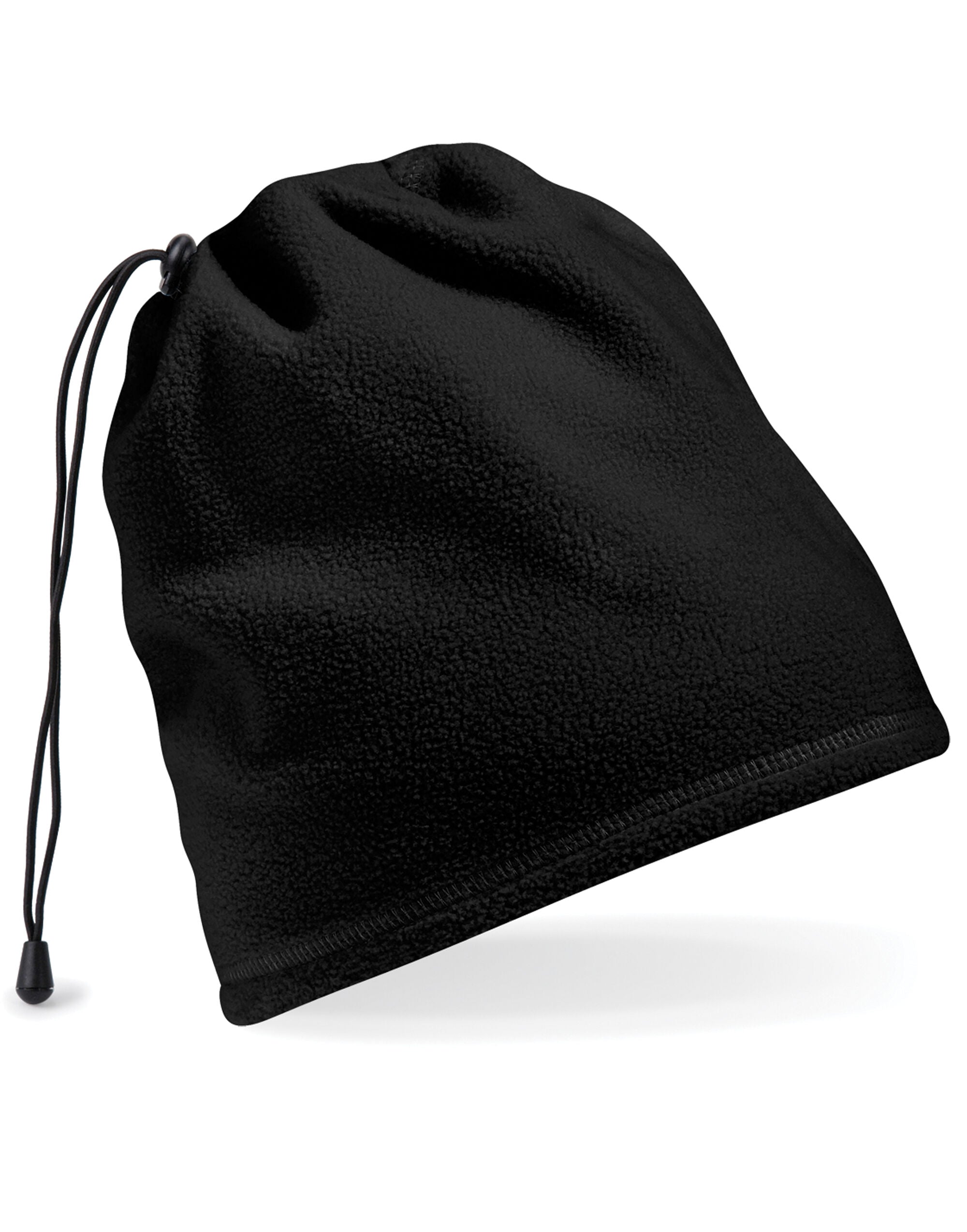 Beechfield Suprafleece¬Æ Snood/Hat Combo B285 - Black O S - Customisable Hats