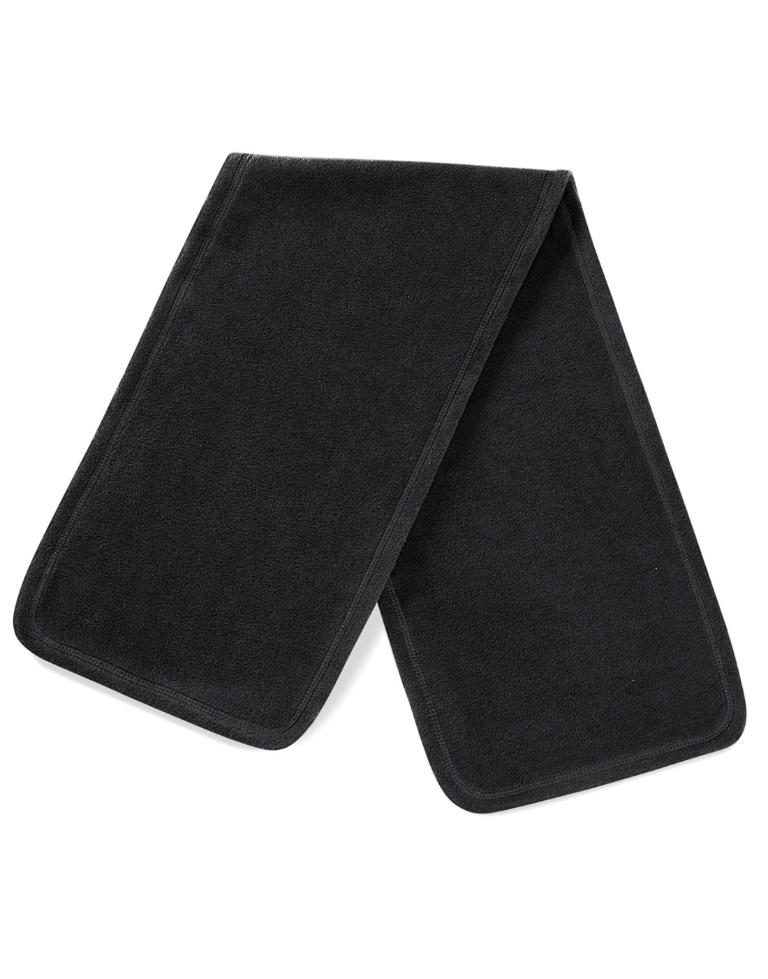 Beechfield Suprafleece¬Æ Geneva Scarf B290 - Black O S - Customisable Scarf