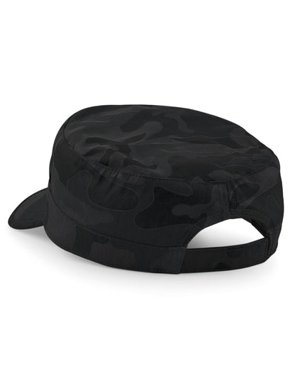 Beechfield Camo Army Cap B33 - Midnight Camo O S - Customisable Caps