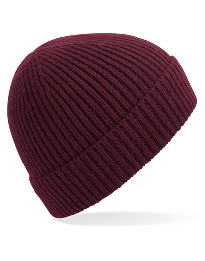 Beechfield Engineered Knit Ribbed Beanie B380 - - Customisable Beanies