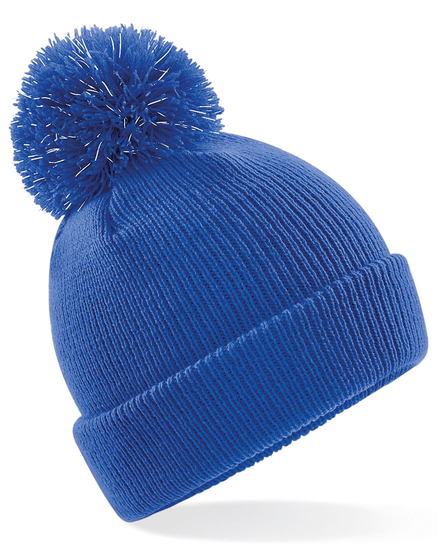 Beechfield Junior Reflective Beanie B406B - Bright Royal O S - Customisable Beanies