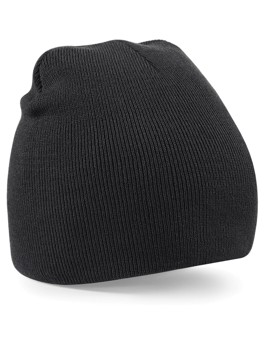 Beechfield Original Pull-On Beanie B44 - Black O S - Customisable Beanies
