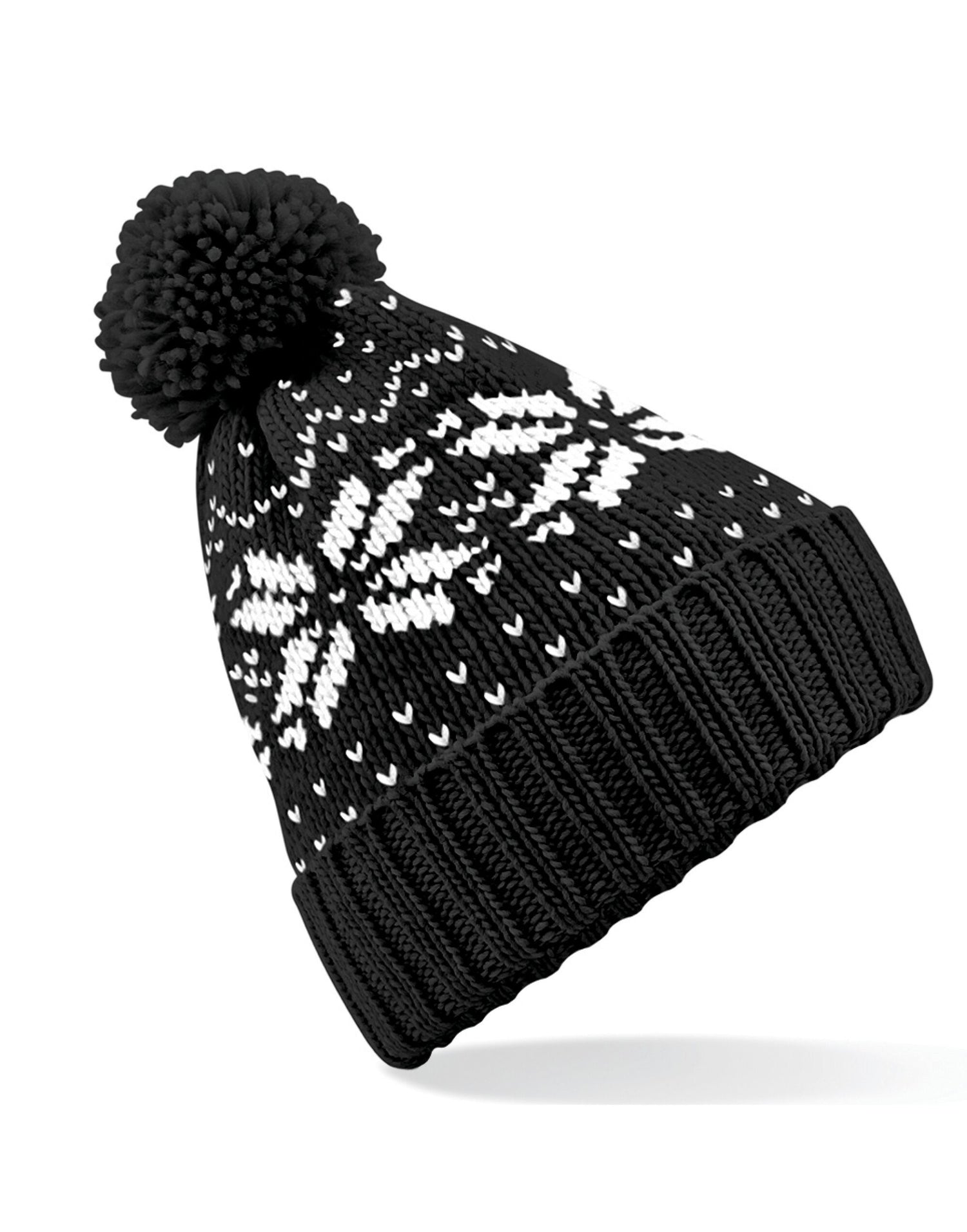 Beechfield Fair Isle Snowstar¬Æ Beanie B456 - - Customisable Beanies