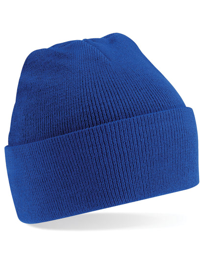 Beechfield Original Cuffed Beanie B45 - Bright Royal O S - Customisable Beanies