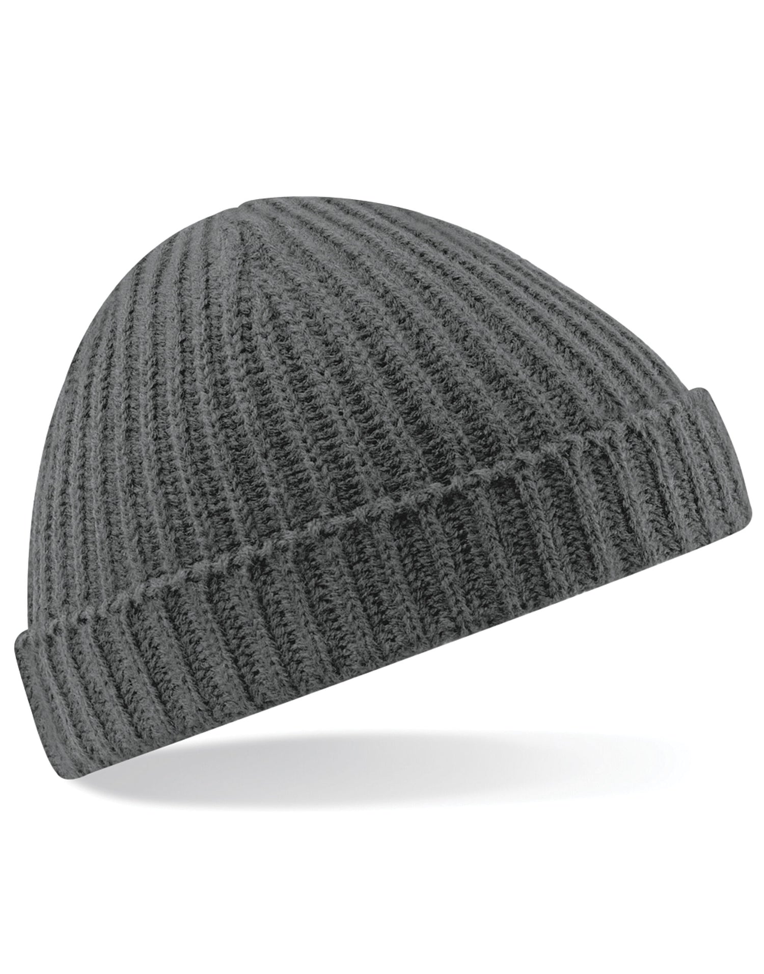 Beechfield Trawler Beanie B460 - Smoke O S - Customisable Beanies