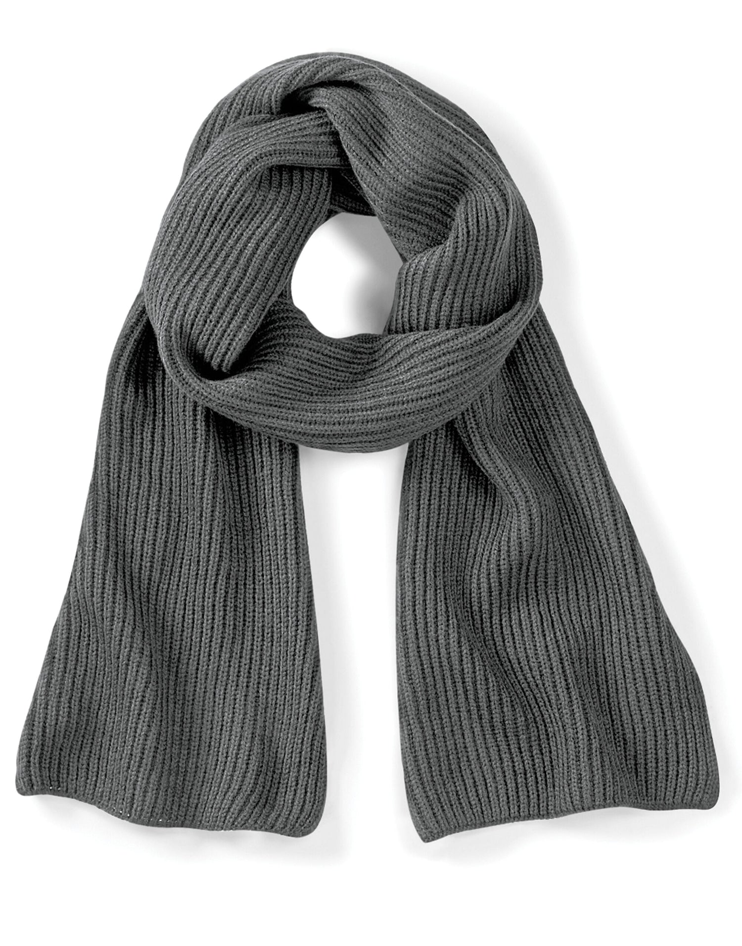 Beechfield Metro Knitted Scarf B469 - - Customisable Scarf