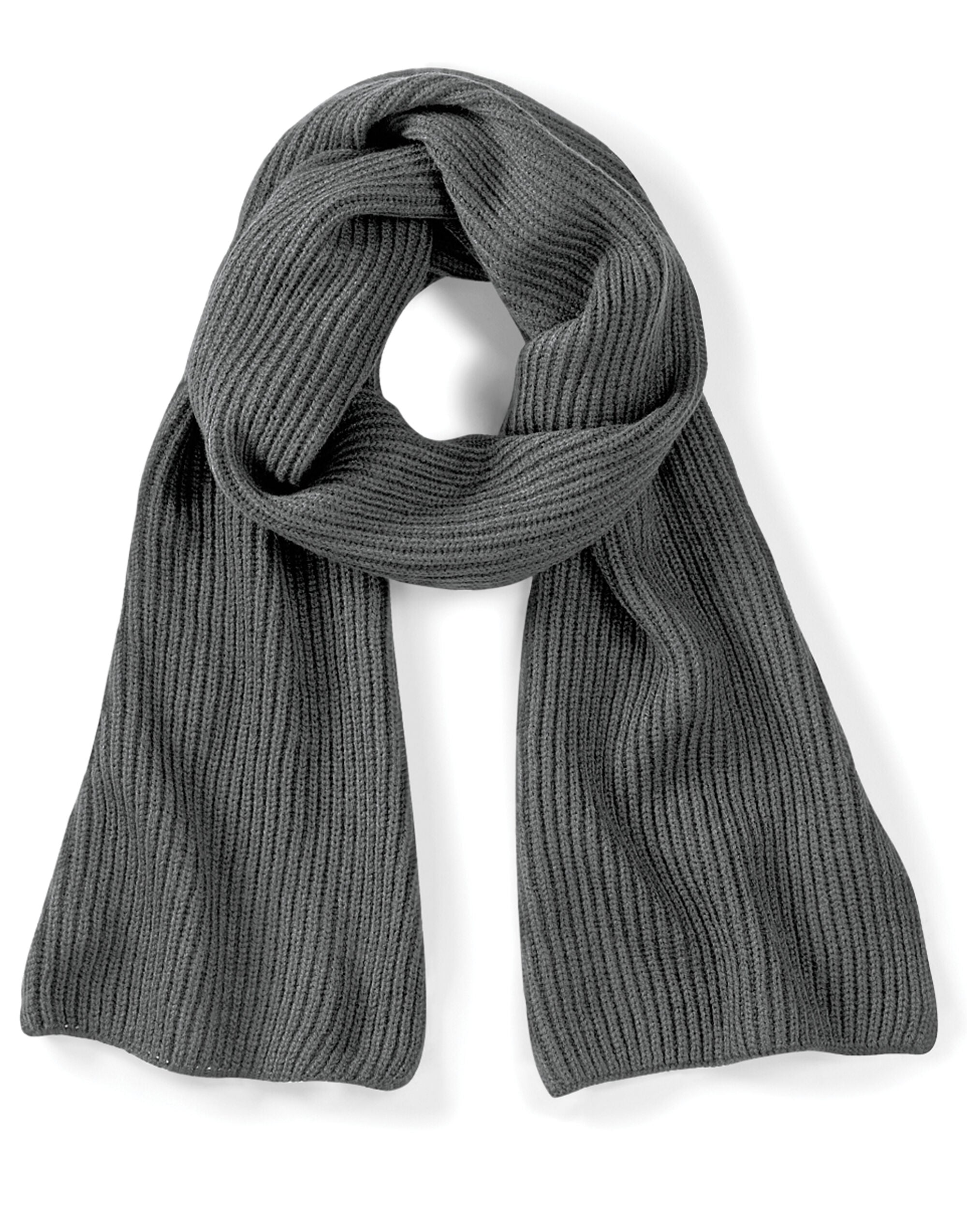 Beechfield Metro Knitted Scarf B469 - - Customisable Scarf