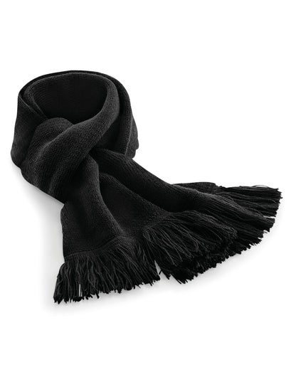 Beechfield Classic Knitted Scarf B470 - - Customisable Scarf