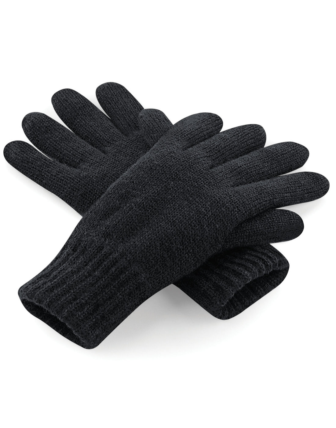Beechfield Classic Thinsulate Gloves B495 - Black L-XL - Customisable Gloves