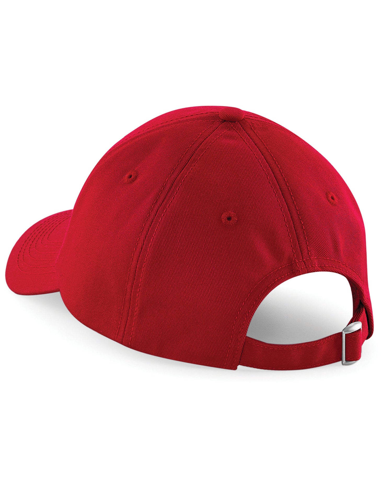 Beechfield Authentic Baseball Cap B59 - Classic Red O S - Customisable Caps