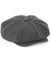 Charcoal Herringbone