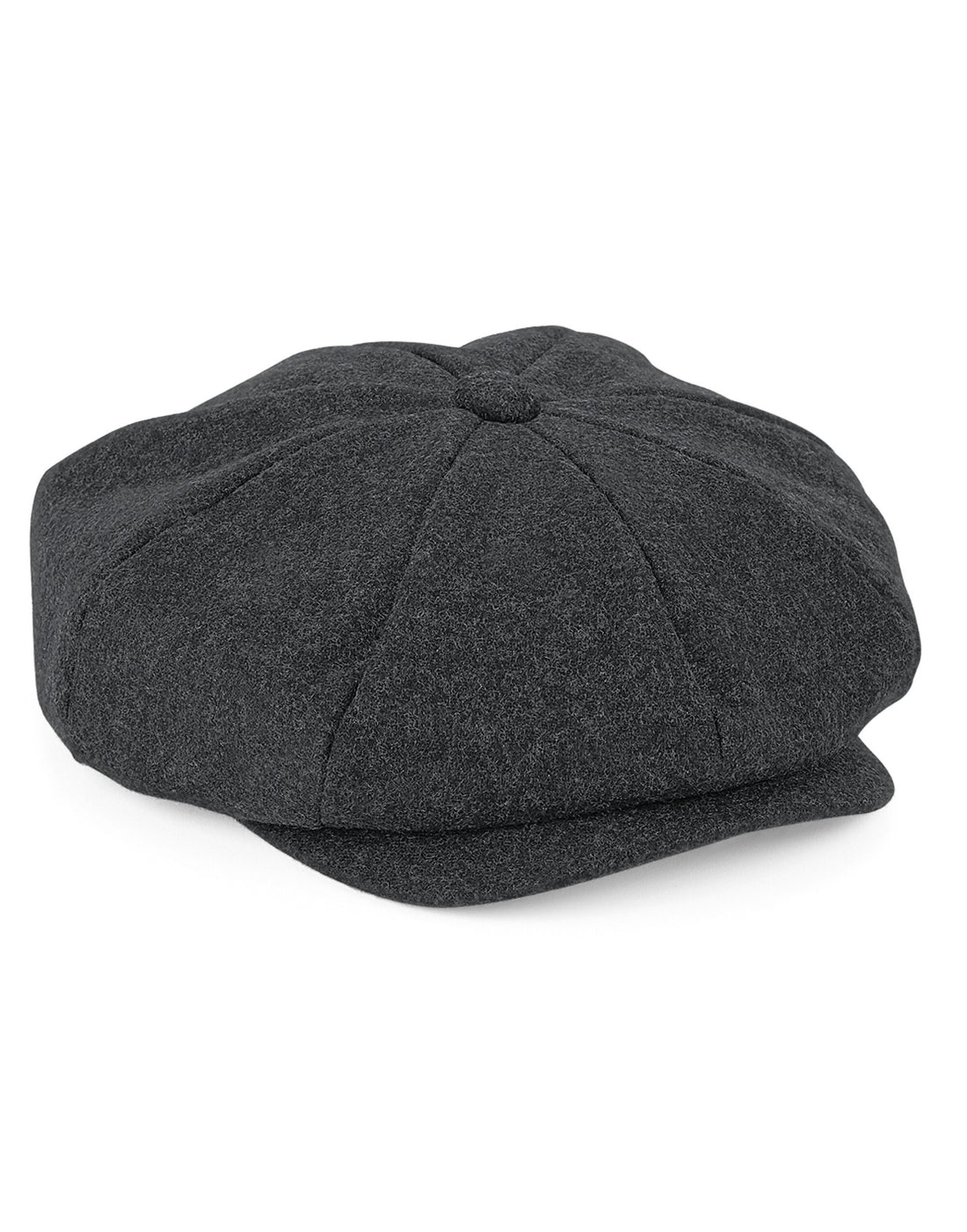 Beechfield Melton Wool Baker Boy Cap B629 - - Customisable Caps