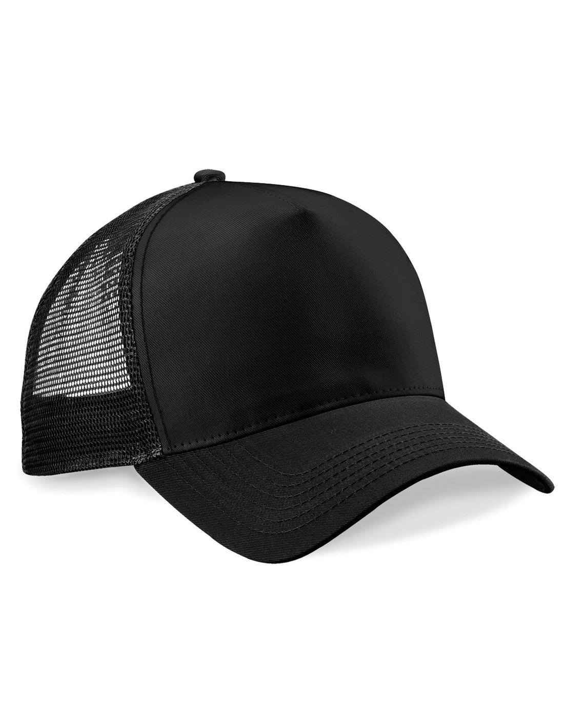 Beechfield Snapback Trucker B640 - Black Black O S - Customisable Caps