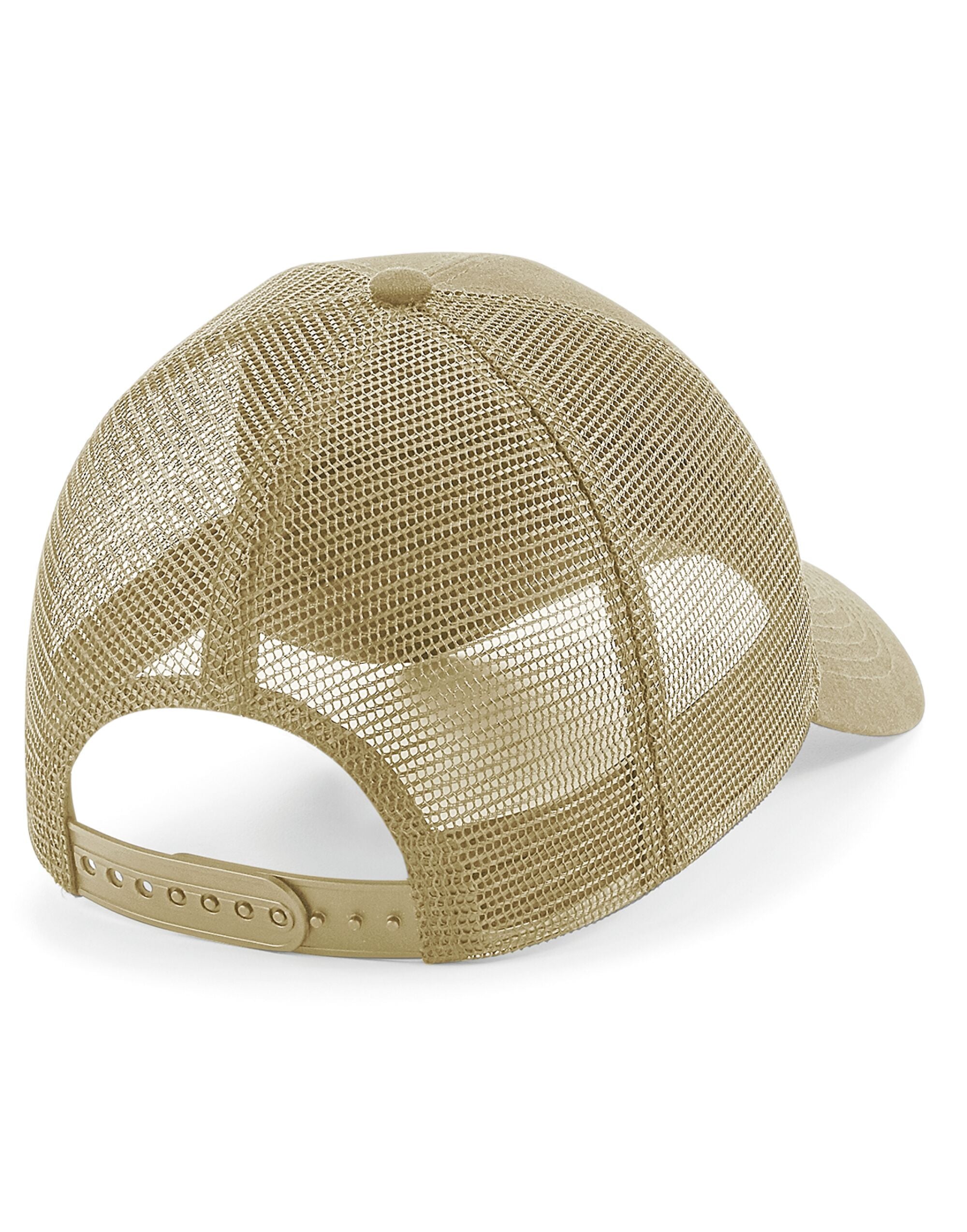 Beechfield Patch Snapback Trucker B641 - Desert Sand O S - Customisable Caps