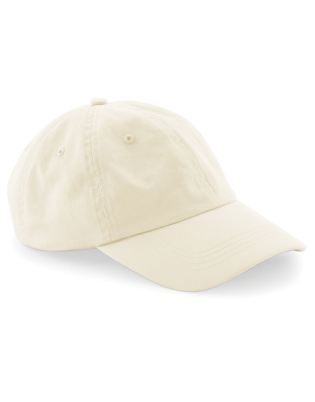 Beechfield Low Profile 6 Panel Dad Cap B653 - Beige O S - Customisable Caps