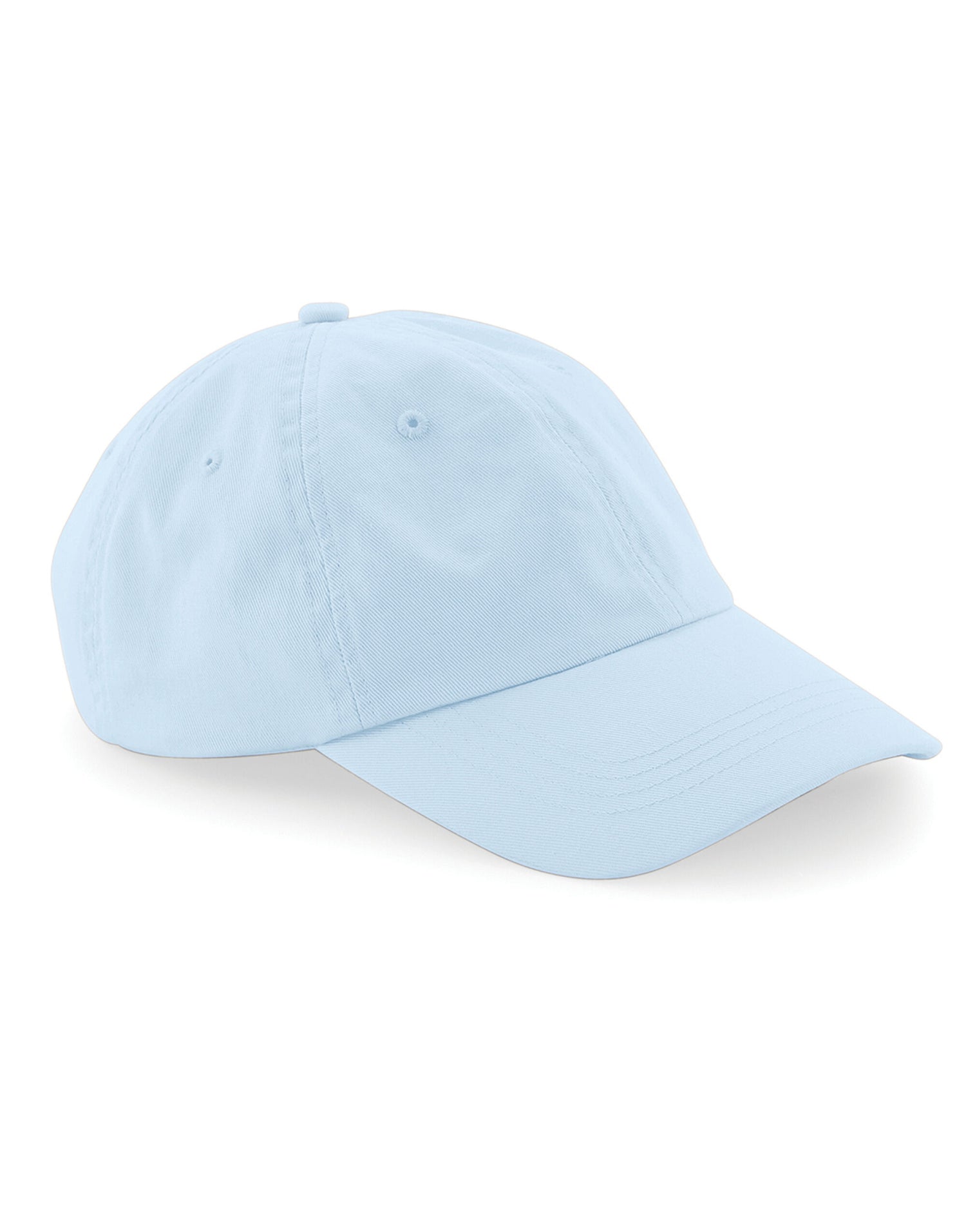 Beechfield Low Profile 6 Panel Dad Cap B653 - Pastel Blue O S - Customisable Caps